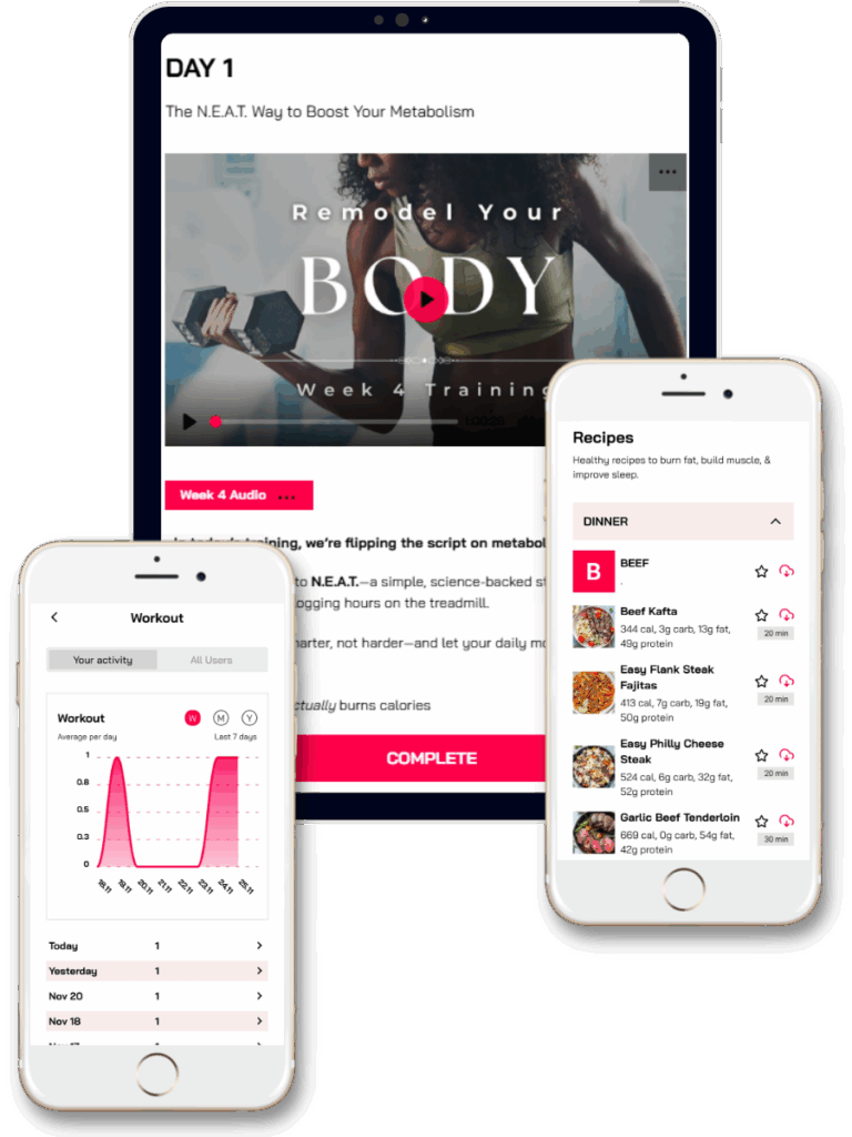 Rise Revive FIT is a 6-week Christian holistic health and fitness program on an app helping women strengthen body, mind, and soul.